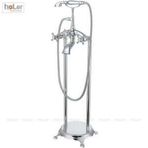 Sen Cây Đặt Sàn Bồn Tắm Nằm Đồng Thau Mạ Crome Schmidt HL266