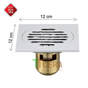 Phiễu Thoát Sàn Chống Hôi INOX 304 Bóng Schmidt PT13