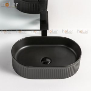 Chậu Lavabo Đặt Bàn Màu Đen Schmidt HL-LB408
