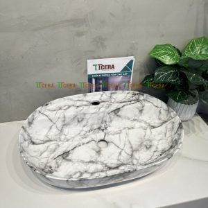 Lavabo Men Sứ Vân Đá Nghệ Thuật Schmidt LB149