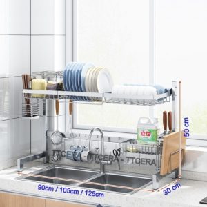 Kệ Úp Chén Inox Đa Năng Trên Bồn Rửa Schmidt KC01B
