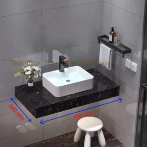 Mặt Bàn Lavabo Đen Nhân Tạo Schmidt MLB09