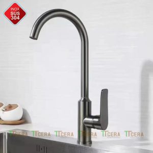 Vòi Rửa Chén Nóng Lạnh Sơn Tĩnh Điện Nano Xám Schmidt CNL519