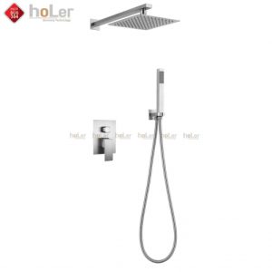 Sen Tắm Âm Tường Vuông Nóng Lạnh Inox 304 Schmidt HLA210