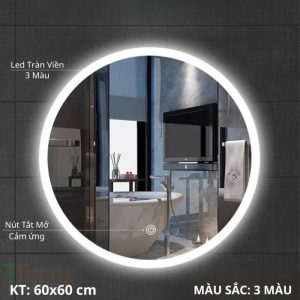 Gương Led Cảm Tròn 60x60 Schmidt GL57