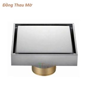 Phiễu Thoát Sàn Chống Hôi Đồng Thau Mờ Schmidt PT09