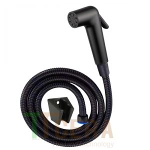 Vòi Xịt Vệ Sinh Sơn Tĩnh Điện Đen Schmidt TX13