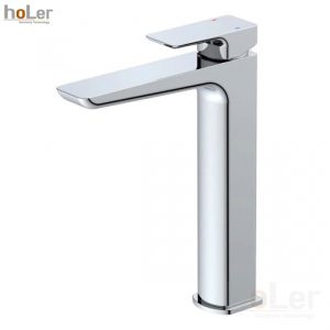 Vòi Lavabo Nóng Lạnh Đồng mạ Crome Cao 30cm Schmidt HL-LB670